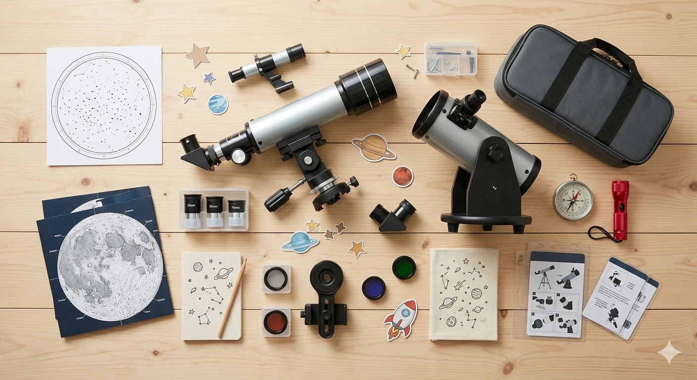 Beginner Telescopes That Won't Make Your Tween Hate Astronomy — Gear Kidz hero image