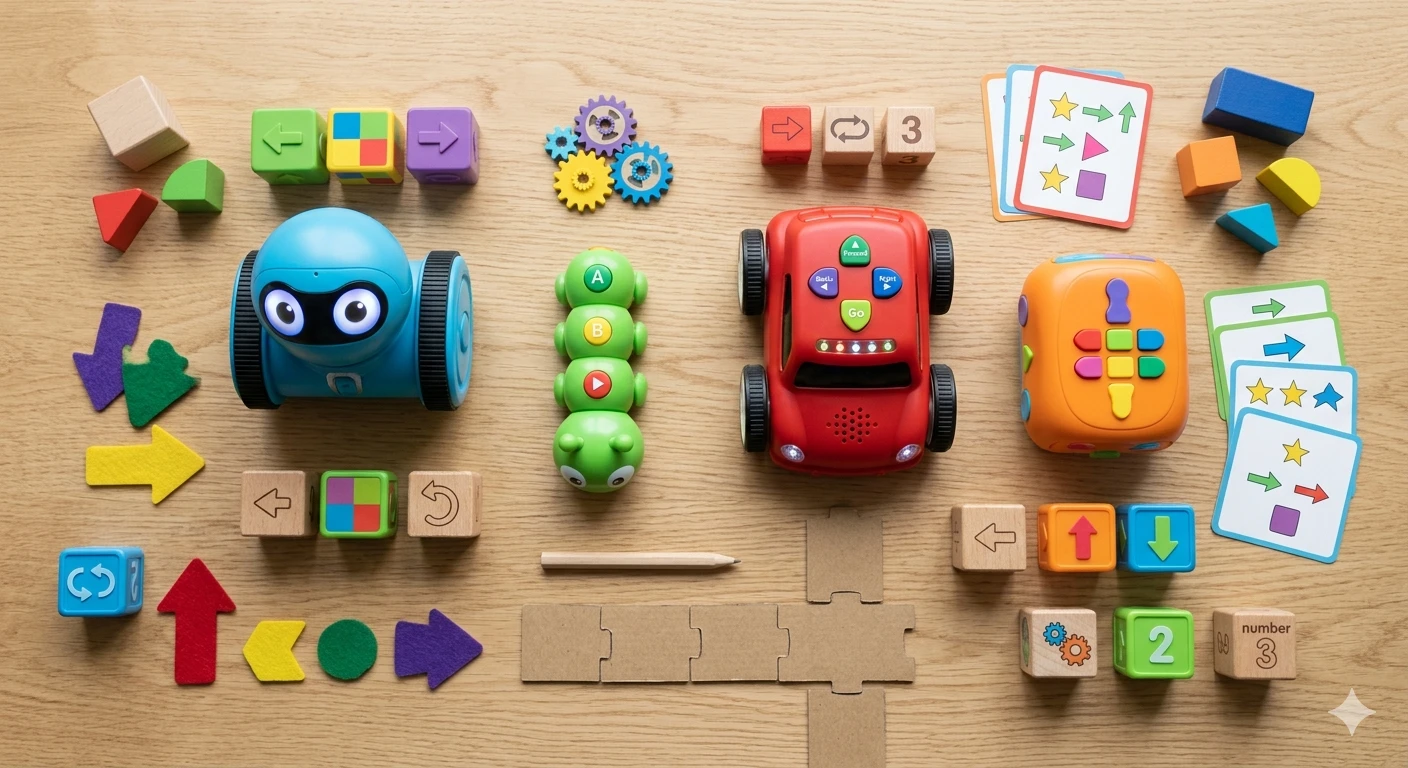 First Coding Robots for Kindergarten + Early Elementary (4–8): What's Worth It — Gear Kidz hero image